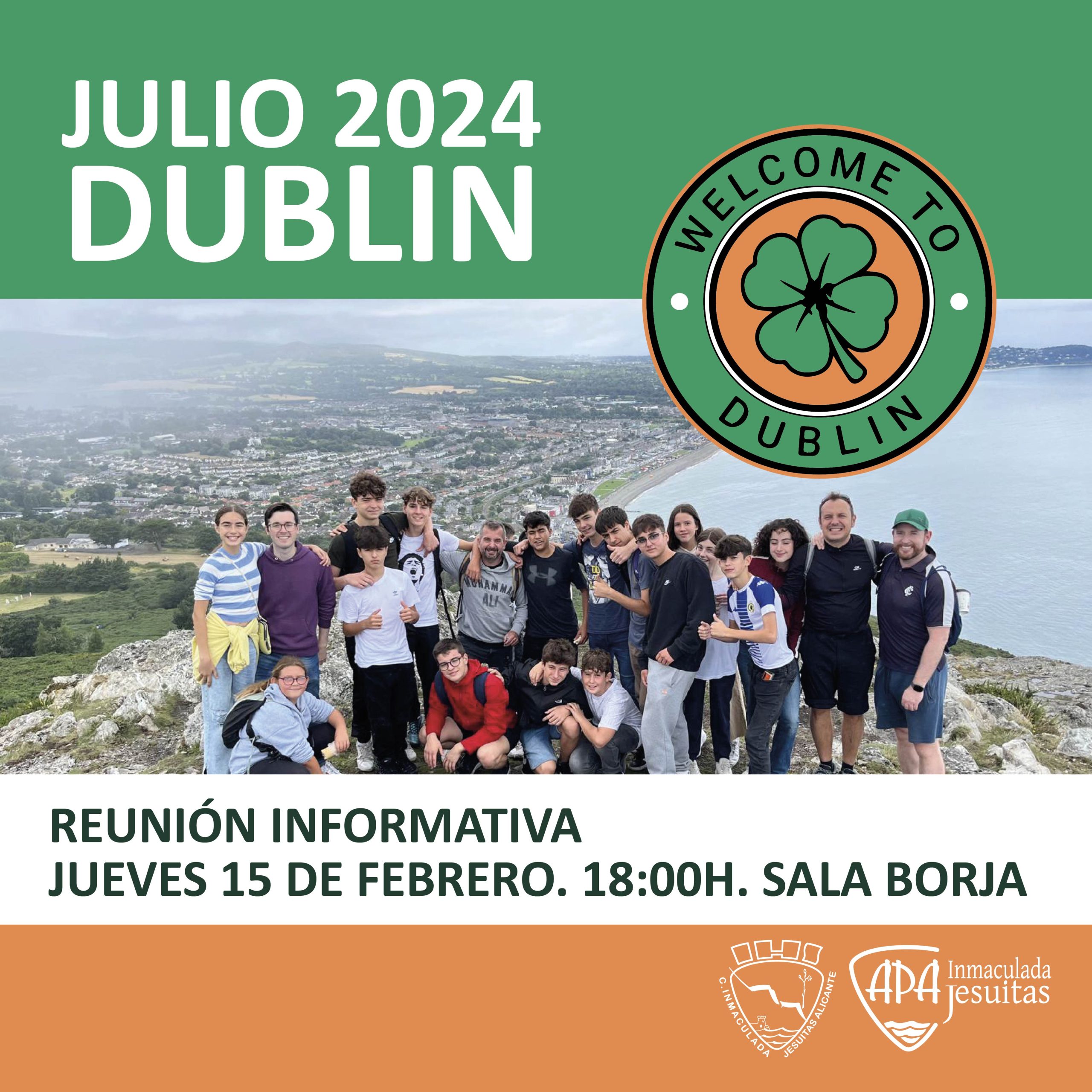 DUBLIN 2024. Reunión informativa