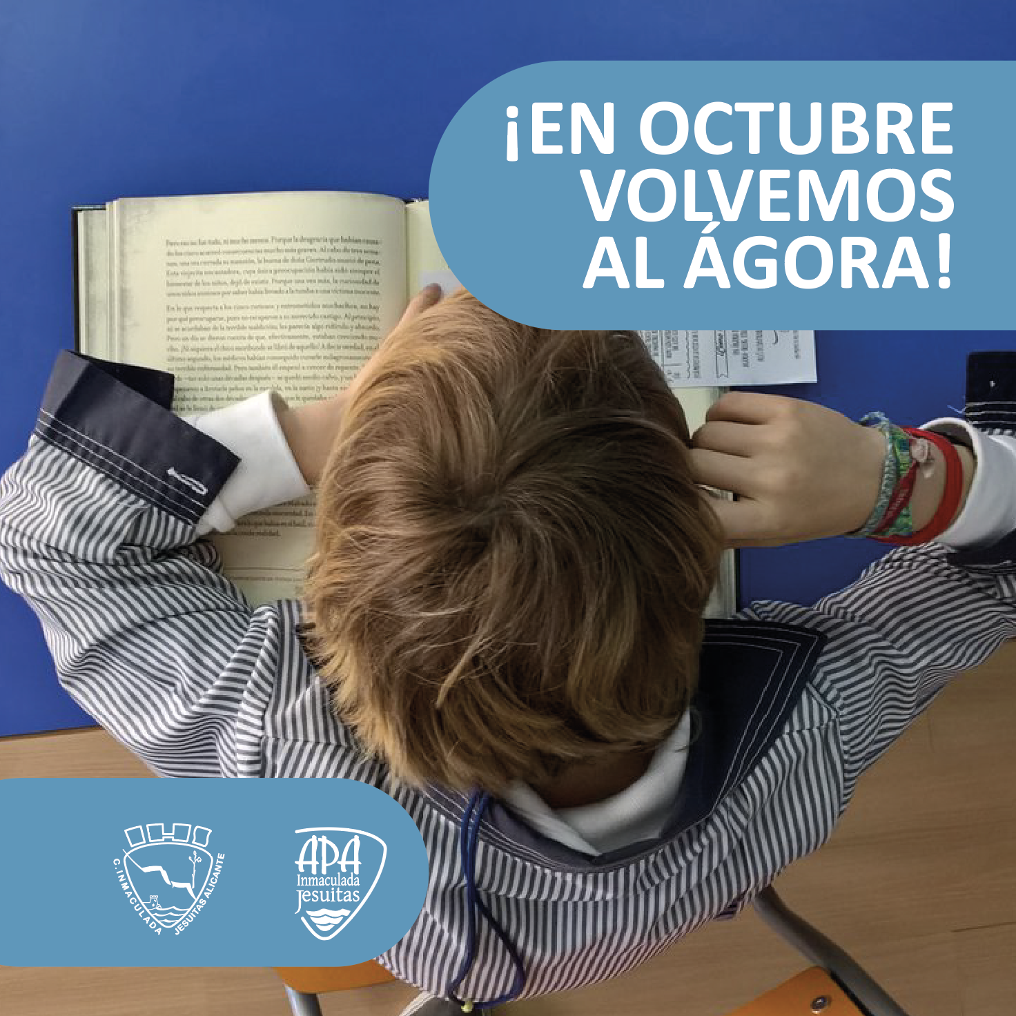 ¡En octubre volvemos al ÁGORA!