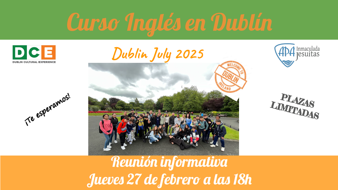 Formulario e información viaje Dublin