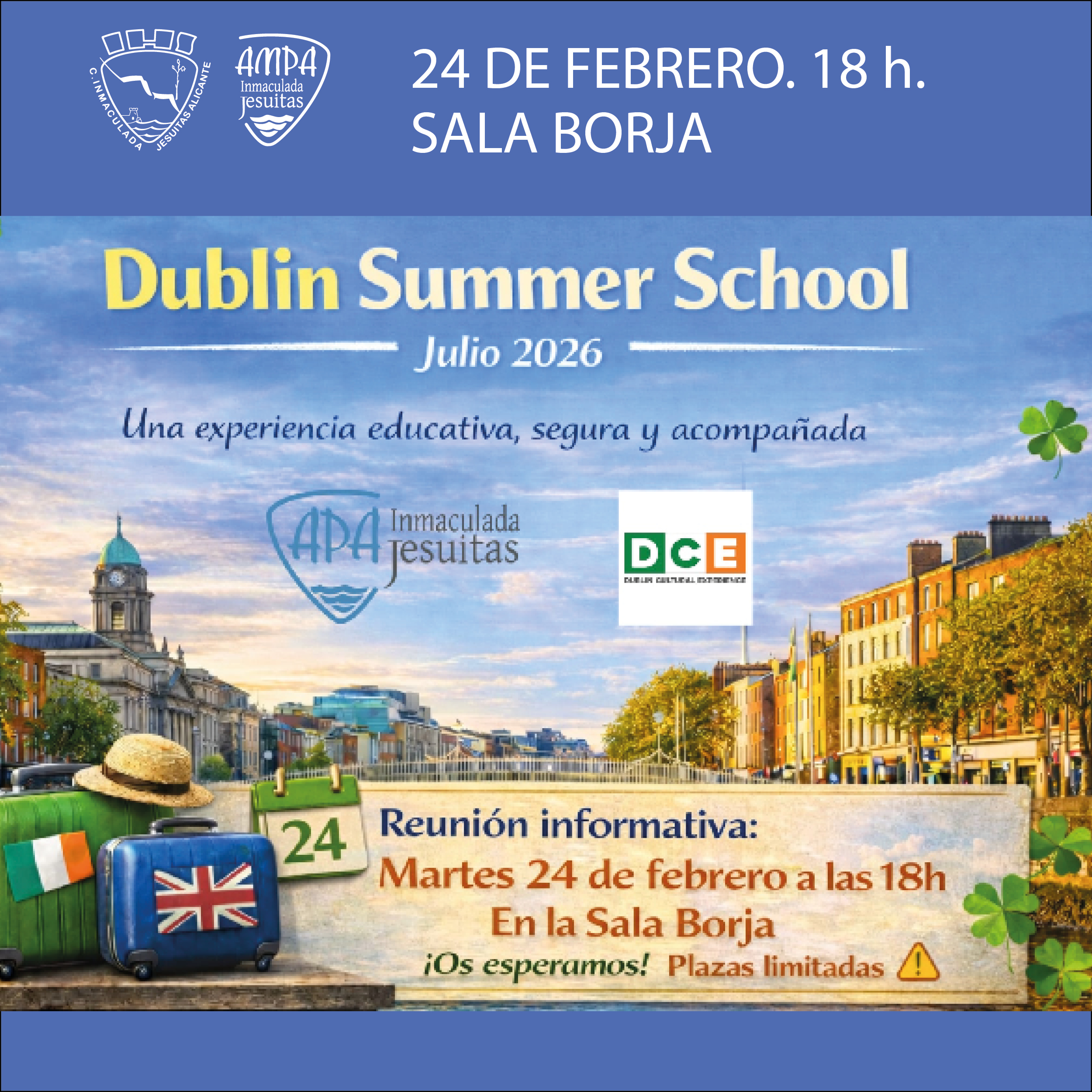 Reunión DUBLIN SUMMER SCHOOL 2026