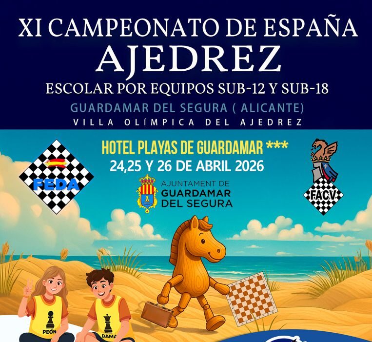 Alumnos del curso de ajedrez del AMPA, al campeonato nacional